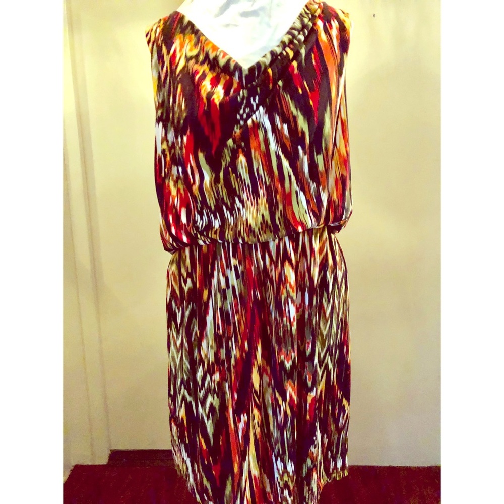 En Focus Studio Multicolor Dress, Size 14